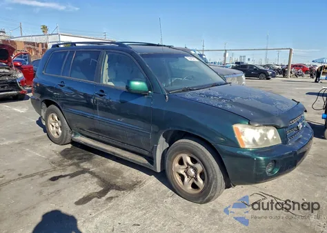 2002 Toyota Highlander z USA, uszkodzony, nr VIN JTEGD21A020022889